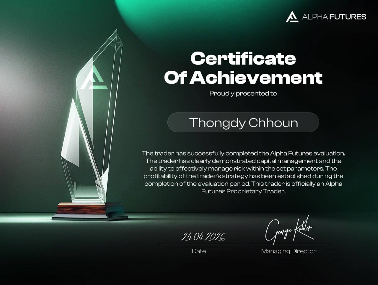 Trading Certificate